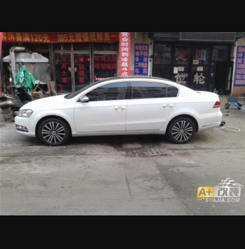 邁騰17寸輪轂更換