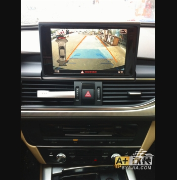 A6L電尾門安裝，無鑰匙進入系統(tǒng)，及倒車影像。