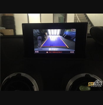 倒車影像 奧迪A3原廠加裝