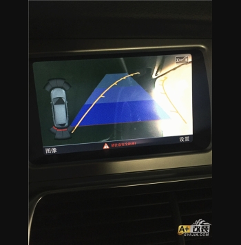 倒車影像，Q7原廠安裝