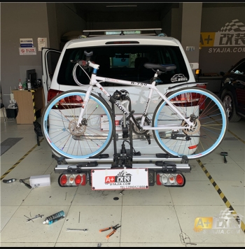 拖車鉤，自行車架